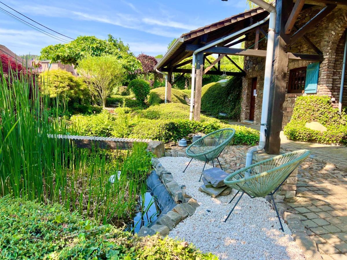 Le Teli Du Loup Dans La Taniere D'Armand Villa Stavelot Esterno foto